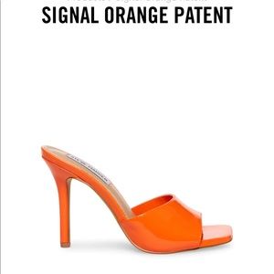 Steve Madden Signal Orange Patent